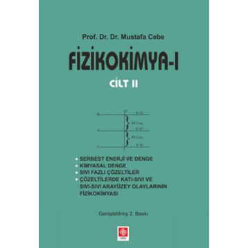 Fizikokimya 1 - Cilt 2 Ekin Basım Yayın