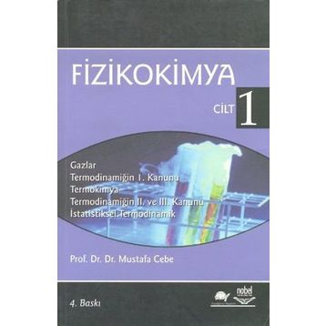 FIZIKOKIMYA CILT 1 - MUSTAFA CEBE