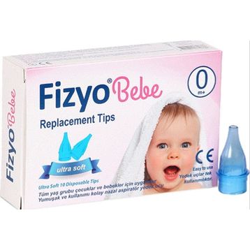 Fizyo 10'lu Bebe Aspiratör Ucu