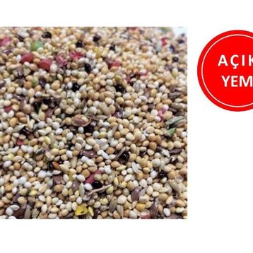 Fizzy 1 kg Çuvaldan Bölme Karışık Muhabbet Kuş Yemi
