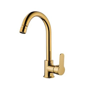 FKN Delta Altın Lavabo Bataryası