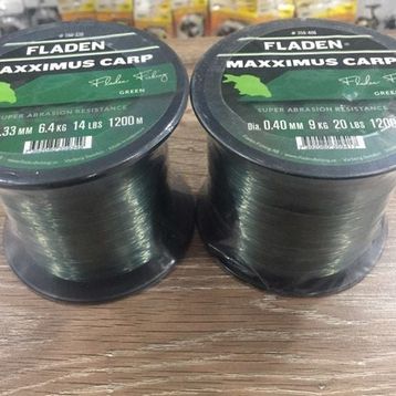 Fladen Maxximus Carp 0,40 mm 1200 mt Yeşil Misina