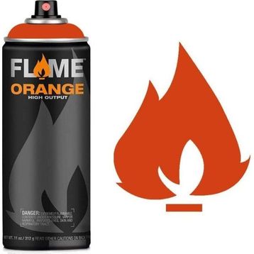 Flame 400 ml Red Orange 214 Sprey Boya