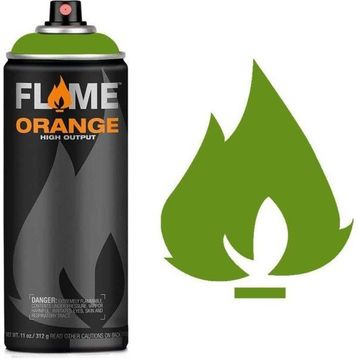 Flame 644 Orange 400 ml Kiwi Dark Sprey Boya