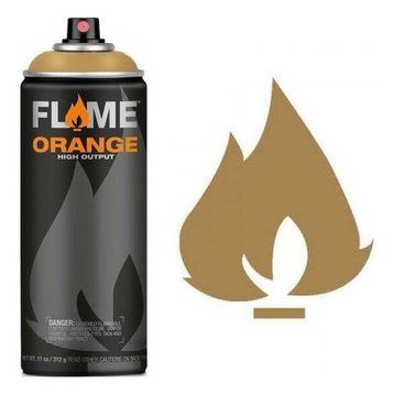 Flame 704 Orange 400 ml Beige Brown Sprey Boya