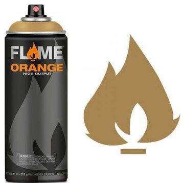 Flame 704 Orange 400 ml Beige Brown Sprey Boya