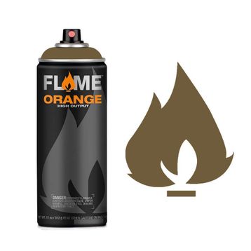 Flame 736 Khaki Grey Orange 400 ml Sprey Boya