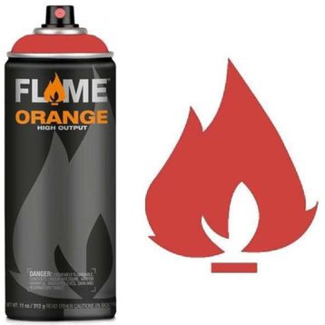Flame FO-303 Orange 400 ml Red Pastel Sprey Boya