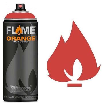 Flame FO-303 Orange 400 ml Red Pastel Sprey Boya