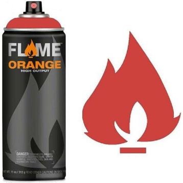 Flame FO-303 Orange 400 ml Red Pastel Sprey Boya