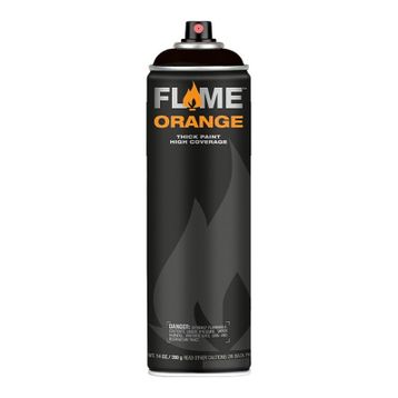 Flame FO-901 Orange 500 ml Thick Black Sprey Boya