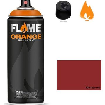 Flame FO306 Rubyred 400 ml Sprey Boya