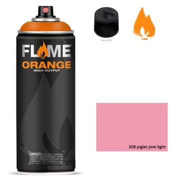 Flame FO308 Pigletpinklgt 400 ml Sprey Boya