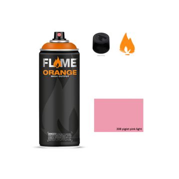 Flame FO308 Pigletpinklgt 400 ml Sprey Boya