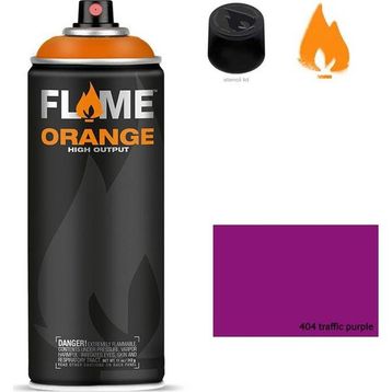Flame FO404 Trafficpurple 400 ml Sprey Boya