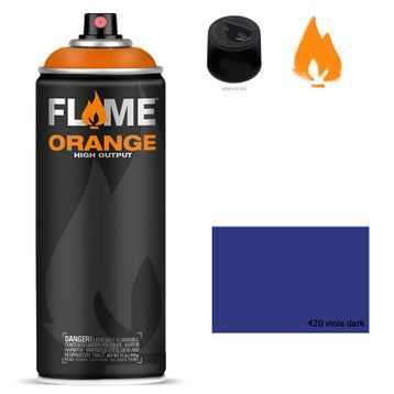 Flame FO420 Vioala Dark 400 ml Sprey Boya