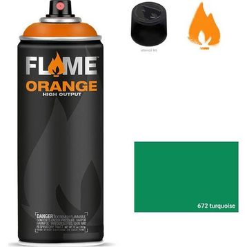 Flame FO672 Turquoise 400 ml Sprey Boya
