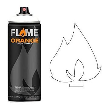 Flame FO900 Pure White 400 ml Sprey Boya