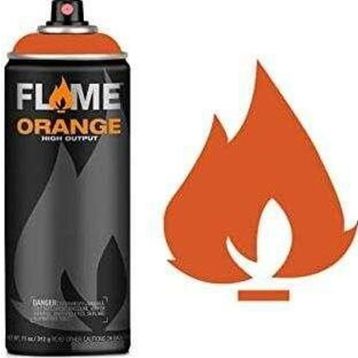 Flame Orange 400 ml 212 Sprey Boya