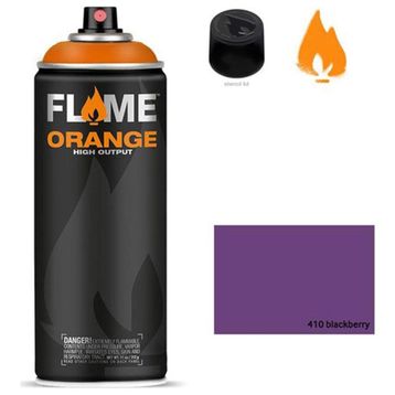 Flame Orange 410 Blackberry 400 ml Sprey Boya