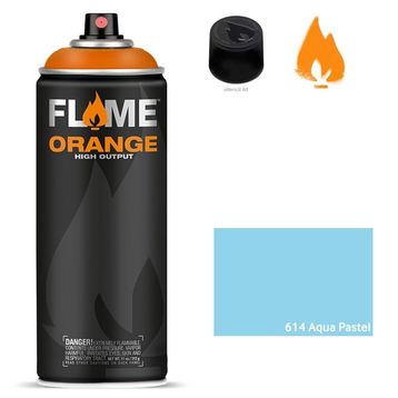 Flame Orange 614 Aqua Pastel 400 ml Sprey Boya