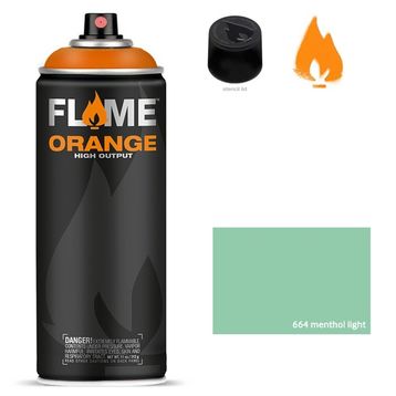 Flame Orange 664 Menthol Light 400 ml Sprey Boya