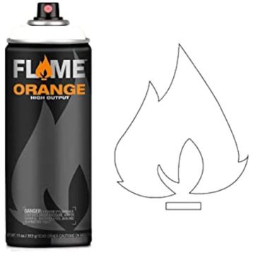 Flame Orange 900 Pure Beyaz 400 ml Sprey Boya