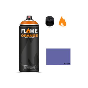 Flame Orange N418 5699981 Viola 400 ml Sprey Boya