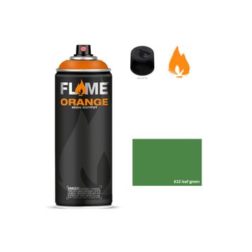 Flame Orange N632 5700005 Leaf Green 400 ml Sprey Boya