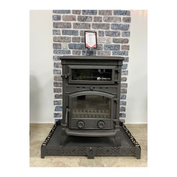 Flamestove FS-011 Sirius Maxi 3 Camlı Kuzineli Döküm Soba
