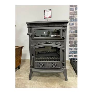 Flamestove FS-013 Sirius Mega Tek Camlı Kuzineli Döküm Soba