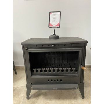 Flamestove FS-041 Retro Tek Camlı Döküm Soba