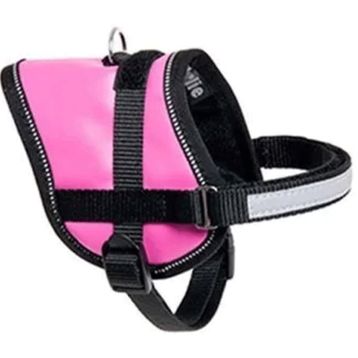 Flamingo 36-46 cm Arası Olan Köpeklere Pembe Gövdesi Küçük Köpek Göğüs Tasması