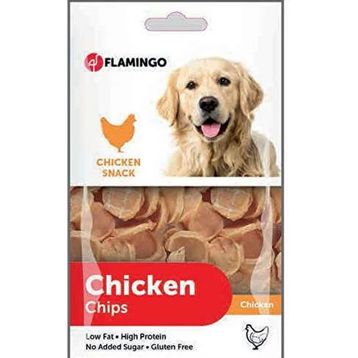 Flamingo 85 gr Hapki Cips Tavuklu Köpek Ödülü