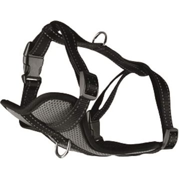 Flamingo Gri S 30-45 cm 15 mm Mılou Göğüs Tasma