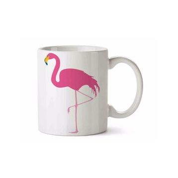 Flamingo İki Tarafı Baskılı Kupa