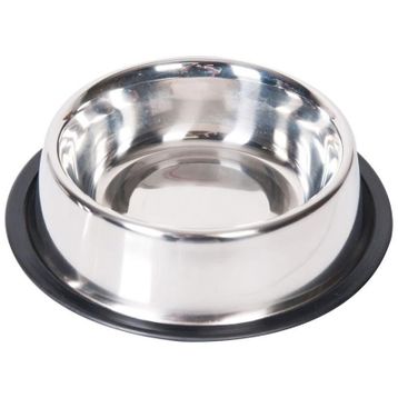 Flamingo Kaymaz Tabanlı 710 ml Çelik Kedi Köpek Mama Su Kabı