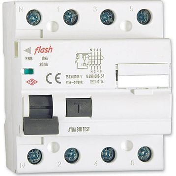 Flash 3x40 300ma Yangın Koruma Rölesi