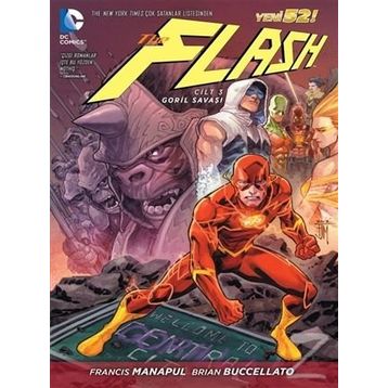 Flash Cilt 3 Goril Savaşı - Brian Buccellato Francis Manapul