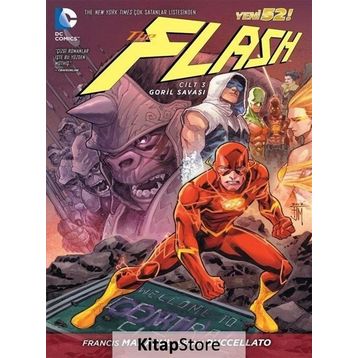Flash Cilt 3 Goril Savaşı - Brian Buccellato Francis Manapul