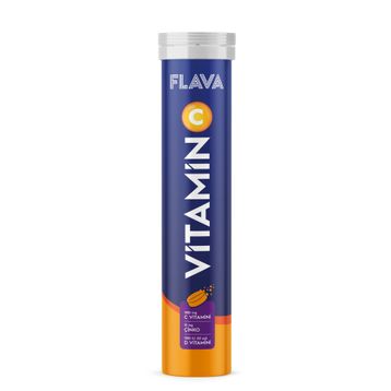FLAVA Vitamin C Çinko 20 Efervesan Tablet