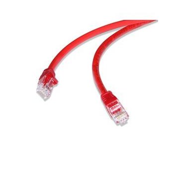 Flaxes FNK-6002K 20 cm Kırmızı Cat6 Patch Kablo