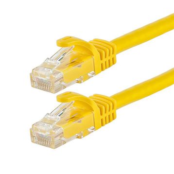 Flaxes FNK-605S Sarı 5 mt Cat6 Patch Kablo
