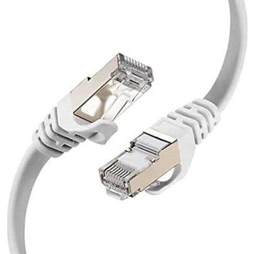 Flaxes FNK-710G CAT7 10 mt S/FTP Gri Patch Kablo
