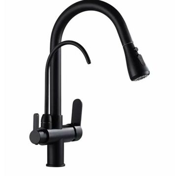 Fleko 0847 Siyah Spiralli Mutfak Bataryası