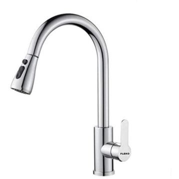 Fleko KS10S01 Spiralli Krom Mutfak Eviye Bataryası