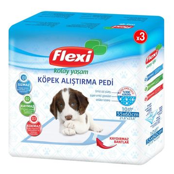 Flexi 3x10'lu Köpek Alıştırma Pedi