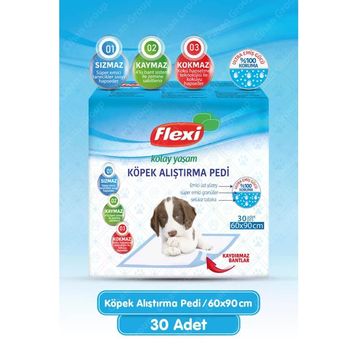 Flexi 60x90 cm 30'lu Köpek Alıştırma Pedi