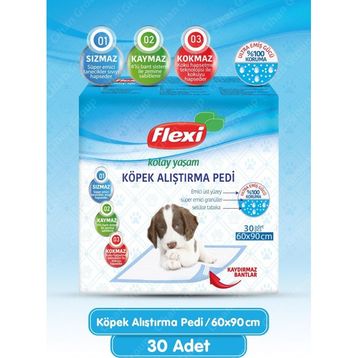 Flexi 60x90 cm 30'lu Köpek Alıştırma Pedi