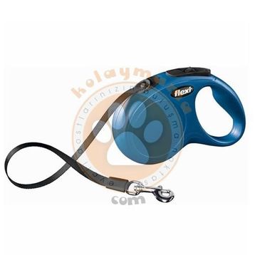 Flexi Extra Small 3 m New Classic Otomatik Mavi Şerit Gezdirme